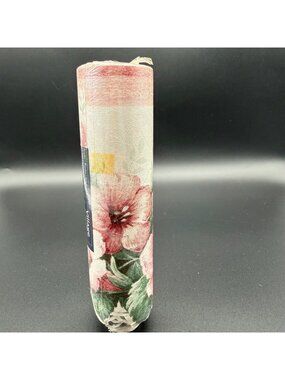 Vintage Village Floral Wallpaper Border Washable Vinyl Cottagecore Dusty Rose